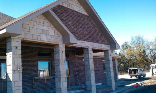 outdoor picture of a stone building