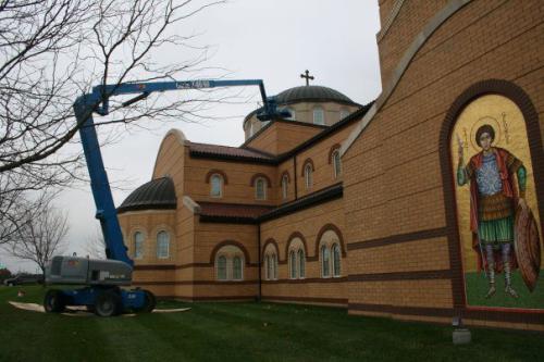 outdoor picture of a church